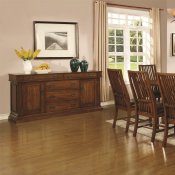 105451 Beaumont Dining Table in Brown by Coaster w/Options