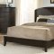 Low Sheen Cherry Transitional Classic Bed w/Optional Case Pieces
