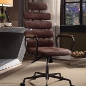 Calan Office Chair 92110 in Vintage Whiskey Leather by Acme