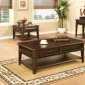 704258 Coffee Table in Dull Black by Coaster w/Options