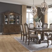 Charmond Dining Table D803 - Brown by Ashley Furniture w/Options