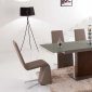 2156 Dining Table by ESF w/Glass Top & Optional 6609 Chairs