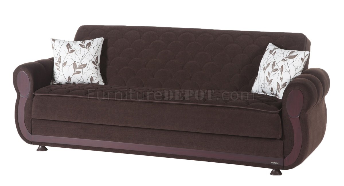 Argos Colins Brown Sofa Bed in Fabric by Sunset w/Options IKSB Argos ...