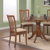 Brannan Dining Set 5Pc 101091 Set in Light Brown by Coaster