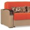 Sleep Plus Sofa Bed in Orange Fabric by Casamode w/Options