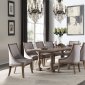 Eleonore Dining Table 61300 in Weathered Oak by Acme w/Options