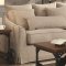Knottley 500180 Sectional Sofa in Beige Fabric by Coaster