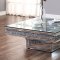 Noralie Coffee Table 81465 in Mirror by Acme w/Options