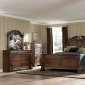Mahogany Finish Traditional Bedroom w/Optional Case Goods