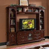 91110 Hercules Wall Unit in Cherry by Acme