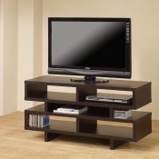 700720 TV Stand in Cappuccino by Coaster