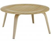 Plywood Coffee Table Choice of Color by Modway