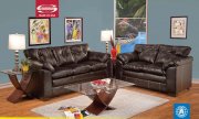 Chocolate Bonded Leather 50355 Hayley Sofa w/Options by Acme
