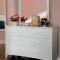 CM7908WH Pine Brook Kids Bedroom 4Pc Set in White w/Options