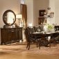 Orleans 2168-108 Dining Table in Cherry by Homelegance w/Options