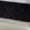 Hampton Upholstered Bed in Black Velvet Fabric w/Options