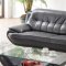 SP819B Sofa in Black Bonded Leather by Pantek w/Options