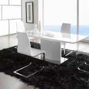 Maria Dining Table in White w/Options by ESF