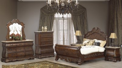 Cleopatra Florence Bedroom 5Pc Set w/Options