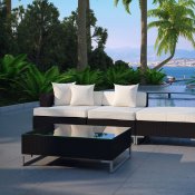 Calabasa Outdoor Patio Sectional 4Pc Set by Modway