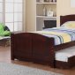F9217 Kids Bedroom 3Pc Set by Poundex in Cherry w/Trundle Bed