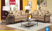 Sand Chenille Fabric Gisele 50375 Classic Sofa w/Options by Acme