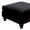 Jolanda II Sectional Sofa CM6158BK in Black Fabric