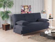 Ramsey Sofa Bed Convertible in Grey Fabric by Empire