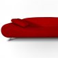 Red Fabric Modern Sofa Lounge