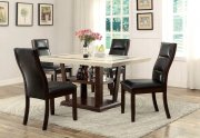 Lacombe 105841 Dining 5Pc Set in Cappuccino by Coaster