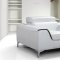 7027 Sofa & Loveseat in White Bonded Leather by American Eagle