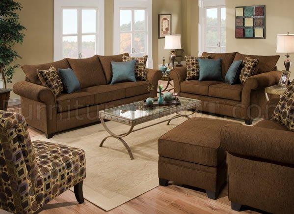 UDS Pillows pillow Sable w/Accent Sofa brown dark Throw Loveseat Brown & Set 3060 for  ideas sofa Fabric