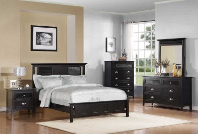 2138DC Robinson Bedroom by Homelegance in Dark Cherry w/Options