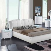 8269 Emily White Bedroom 5Pc Set by Global w/Options