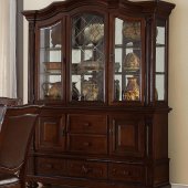 Lordsburg 5473-50 Buffet w/Hutch in Brown Cherry by Homelegance