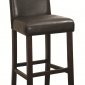 130060 Bar Height Chair Set of 4 in Dark Brown by Coaster