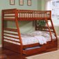 Ashton 460183 Bunk Bed in Honey Oak by Coaster