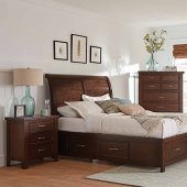 Barstow Bedroom 206430 in Pinot Noir by Coaster w/Options
