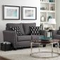 3050 Sofa in Grey Chenille Fabric w/Options