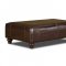 Brown Top Grain Leather Traditional Sofa w/Optional Items