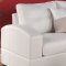 51175 Kiva Sectional Sofa in White Bonded Leather by Acme