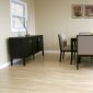 Wenge Finish Elegant Modern Dining Room w/Taupe Chairs