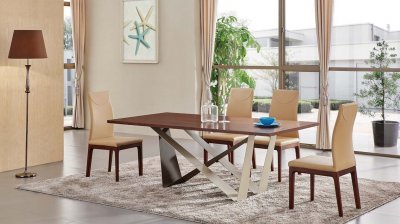 1533 Dining Table by ESF w/Walnut Top