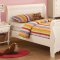 CM7617SL Adriana Kids Bedroom in White w/Sleigh Bed & Options