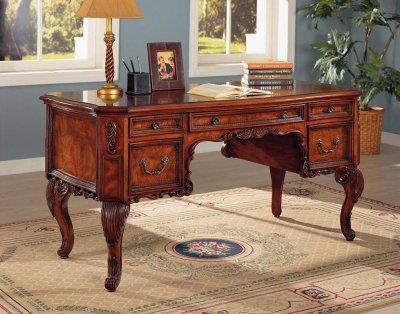  Office Furniture on Home Office Furniture Antique Brass Finished Hardware Gorgeous Desk W