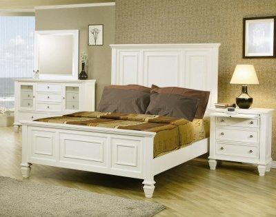 Stylish Bedroom Furniture on Finish Stylish Bedroom W Oversized Headboard Bed   Furniture Clue