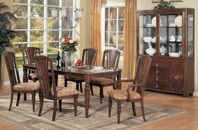 Fine Dining Room Furniture on Finish Classic Formal Dining Room W Optional Items   Furniture Clue