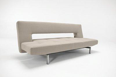 Contemporary Adjustable Sofa  on Grey Fabric Contemporary Sofa Bed Convertible From Innovation