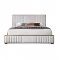 Kaleea Upholstered Bed BD02468Q in Light Gray Fabric by Acme
