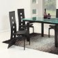 Glass Table Extendable Top Modern Dining Table w/Optional Chairs